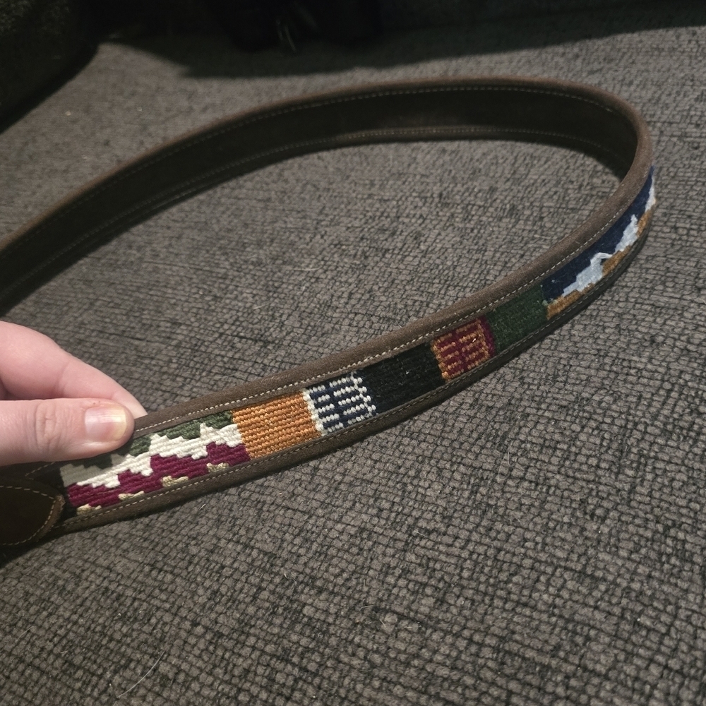 Southwestern Woven Belt Size 34 - Picture 2 of 4